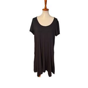 Cuddl Duds Black Gown